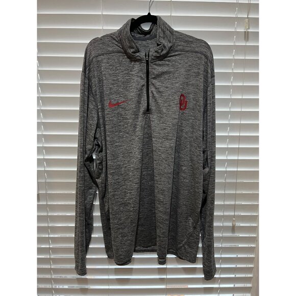 Nike Oklahoma Sooners 1/4 Zip Pullover- Size 3XL - Picture 1 of 4